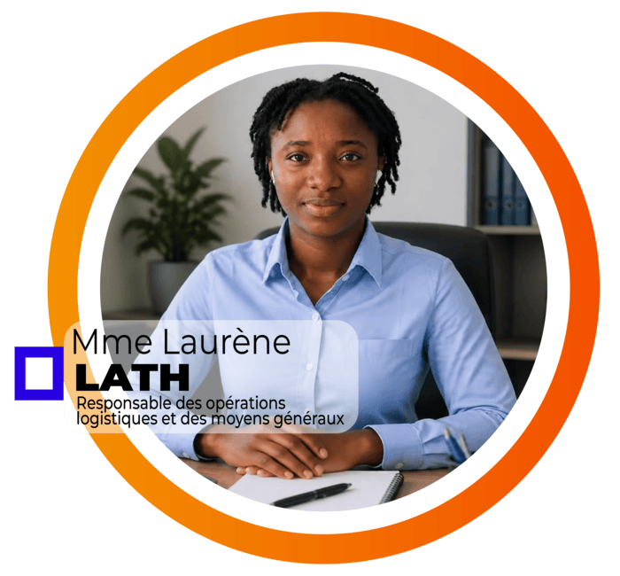 Laurène Lath, responsable des opérations logistiques et des moyens généraux